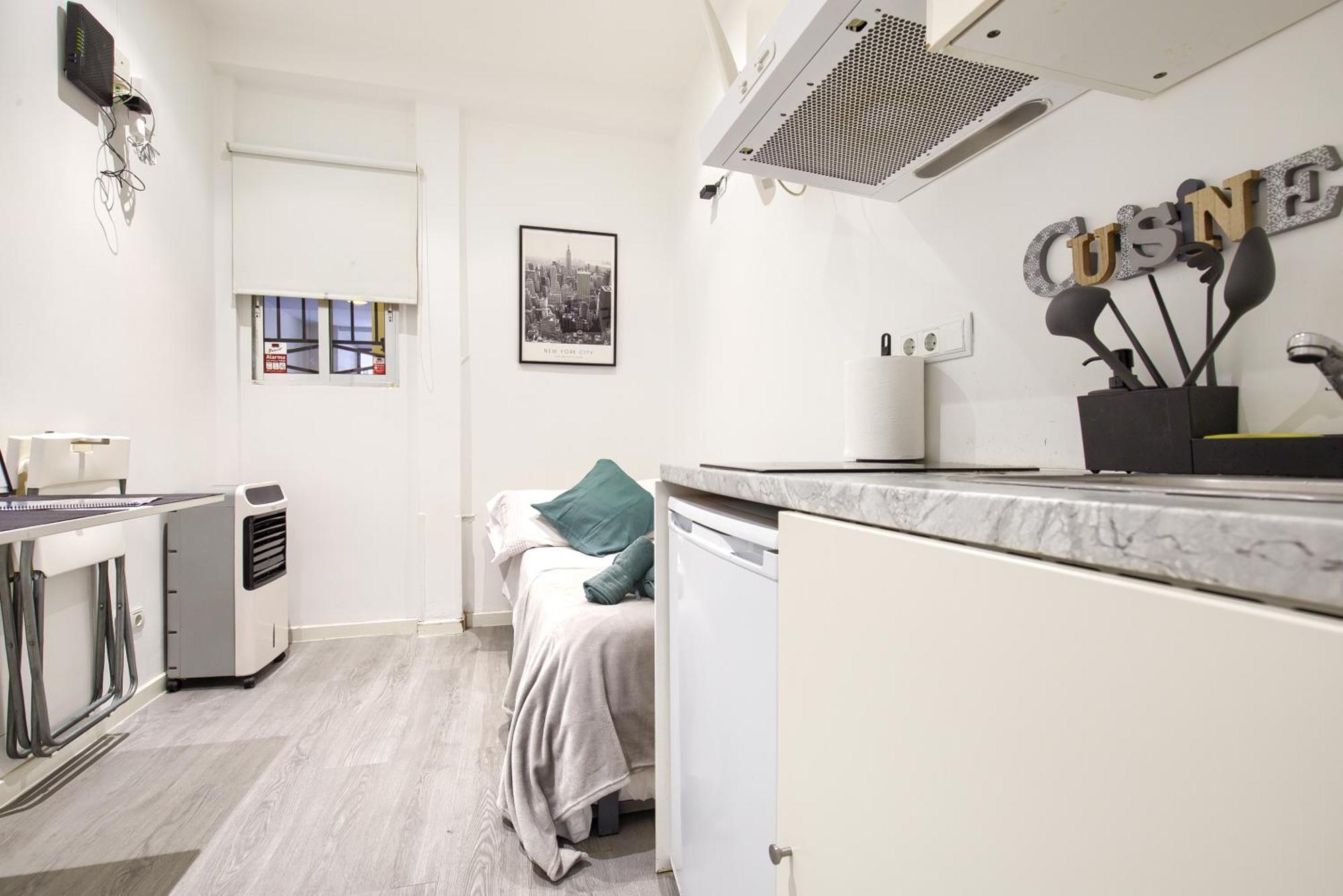 Petit Estudio En Madrid , Centro, 2 Pax, Wi-Fi & Tv Bagian luar foto