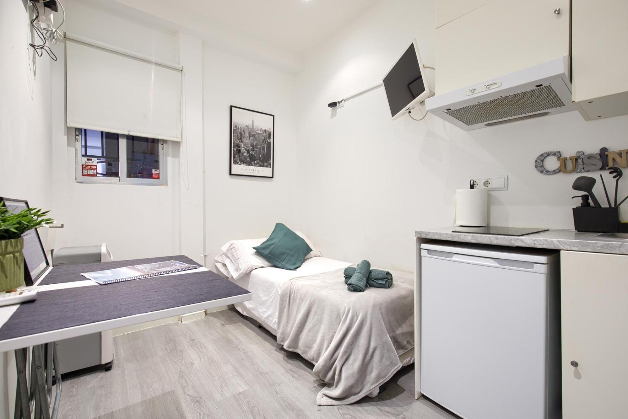 Petit Estudio En Madrid , Centro, 2 Pax, Wi-Fi & Tv Bagian luar foto